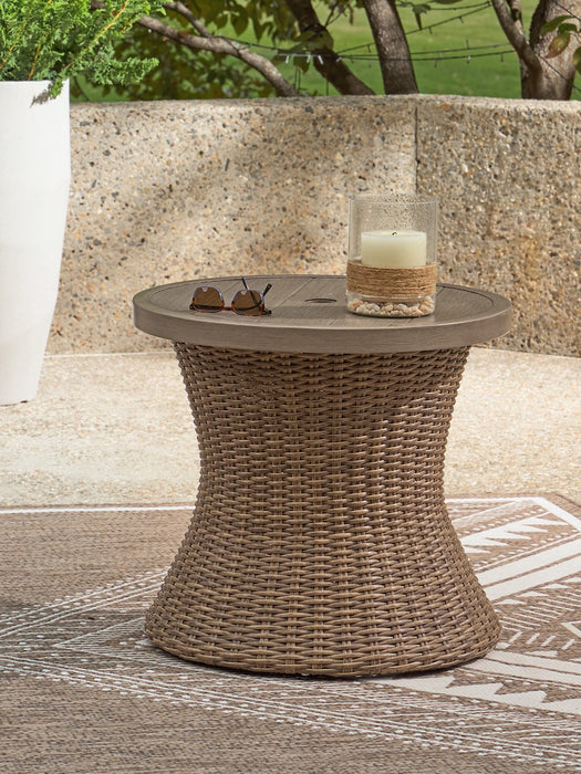 Laguna Heights Outdoor End Table - Furniture Citi (Multi Location - MI)