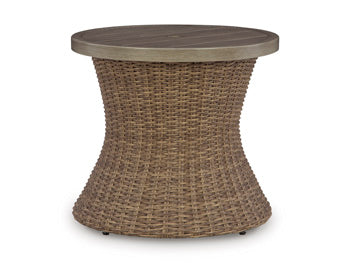 Laguna Heights Outdoor End Table - Furniture Citi (Multi Location - MI)