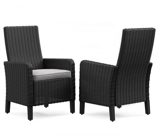 Beachcroft Outdoor Arm Chair with Cushion (Set of 2) - Furniture Citi (Multi Location - MI)