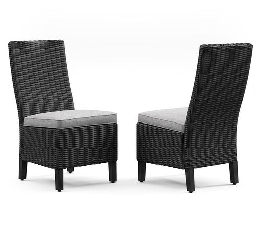 Beachcroft Outdoor Side Chair with Cushion (Set of 2) - Furniture Citi (Multi Location - MI)