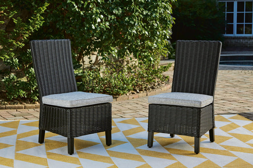 Beachcroft Outdoor Side Chair with Cushion (Set of 2) - Furniture Citi (Multi Location - MI)