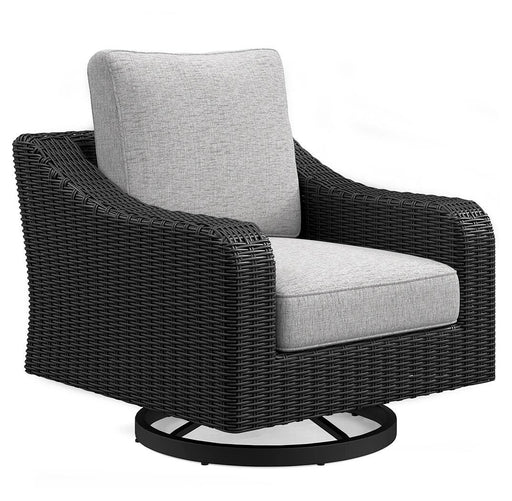 Beachcroft Outdoor Swivel Lounge with Cushion - Furniture Citi (Multi Location - MI)