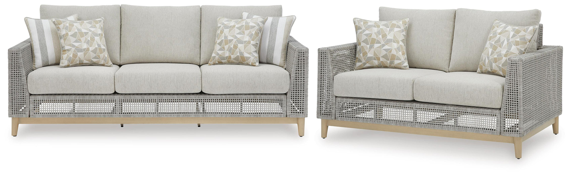 Seton Creek Outdoor Seating Set - Furniture Citi (Multi Location - MI)