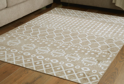 Bunchly 4'11" x 7'2" Washable Rug - Furniture Citi (Multi Location - MI)