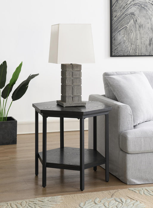T103 Gray End Table