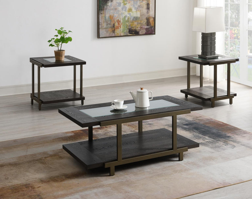 T112 Coffee Table-2 End Tables