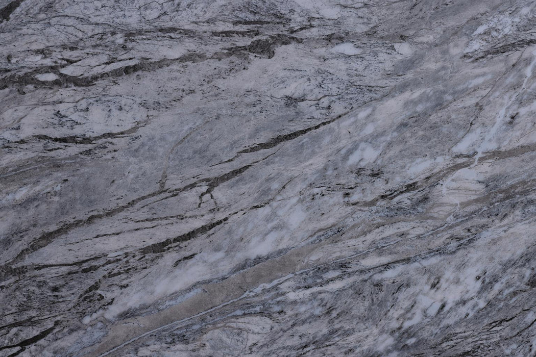 T122 Gray Marble Top 3 Pk Table Set 3-Cn