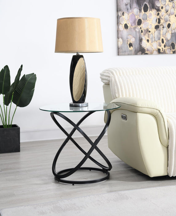 T305 Black 3 Pk Table Set 3-Cn