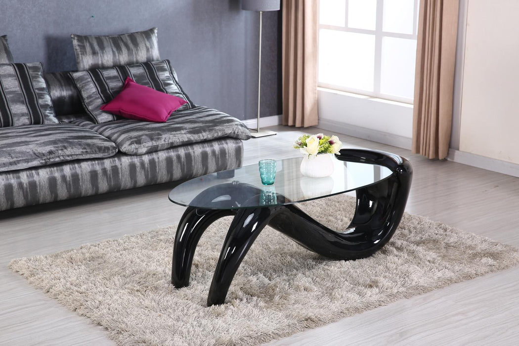 T321 Black Coffee Table