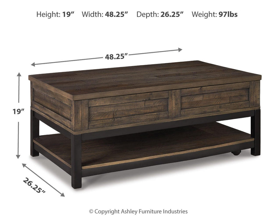 Johurst Coffee Table with Lift Top - Furniture Citi (Multi Location - MI)