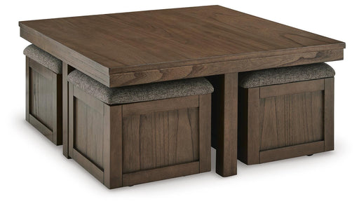 Boardernest Coffee Table with 4 Stools - Furniture Citi (Multi Location - MI)