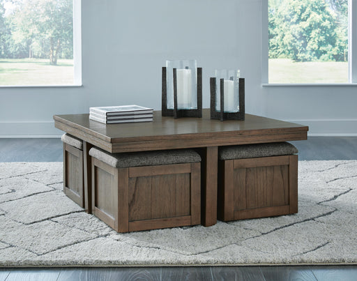 Boardernest Coffee Table with 4 Stools - Furniture Citi (Multi Location - MI)