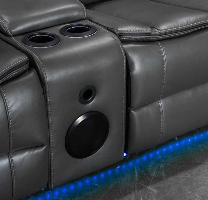 U103 Power Reclining Sofa-Power Reclining Loveseat