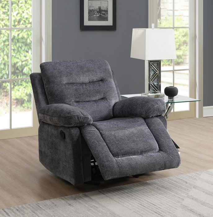 U152 Gray Motion Glider Chair