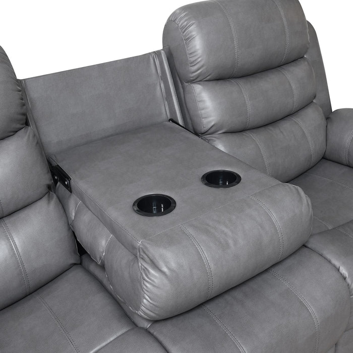 U156 Motion Sofa-Motion Loveseat