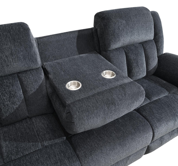 Gray Motion Loveseat