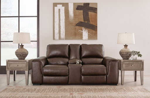 Alessandro Power Reclining Loveseat with Console - Furniture Citi (Multi Location - MI)