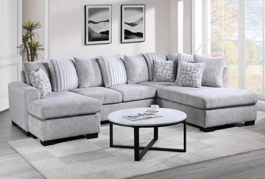 U265 Oyster 3 Pc Sectional