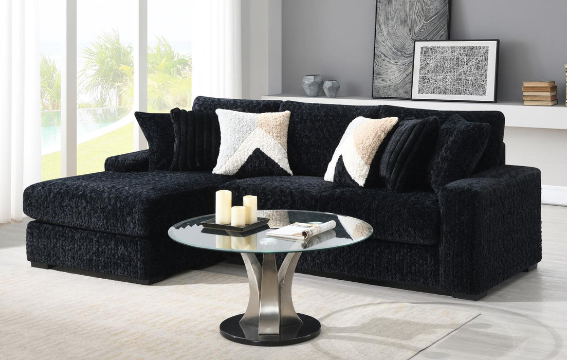 Black Corduroy Console