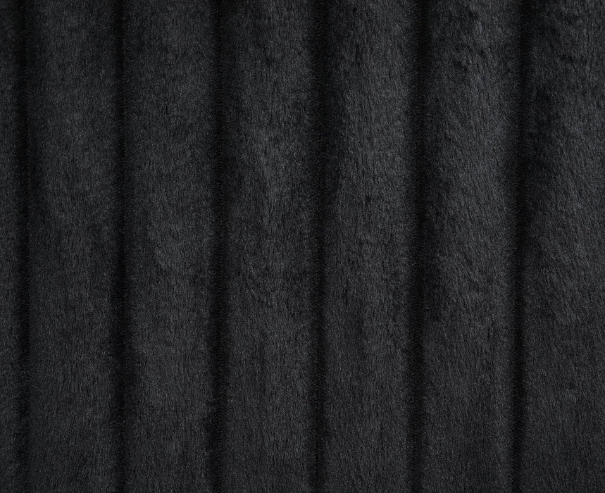 U298 Black 3 Pc Sectional With Usb