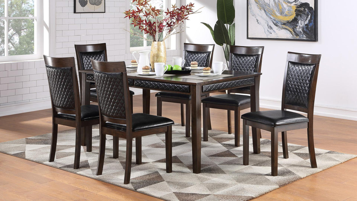 Barzini TABLE & 6 CHAIRS - D301-7