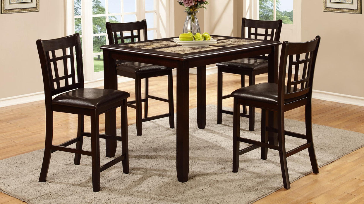 Eleanor TABLE & 4 CHAIRS - D254-5