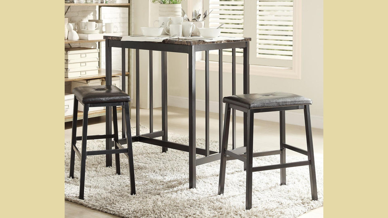 Avalon 3-PC PUB DINING SET - D600