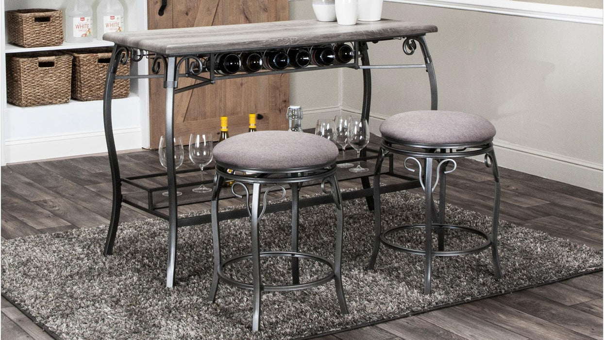 Blossom BAR UNIT & 2 STOOLS - D902