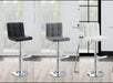 Ariel WHITE LEATHER PU BAR STOOL - ST140-WHT - Furniture Citi (Multi Location - MI)