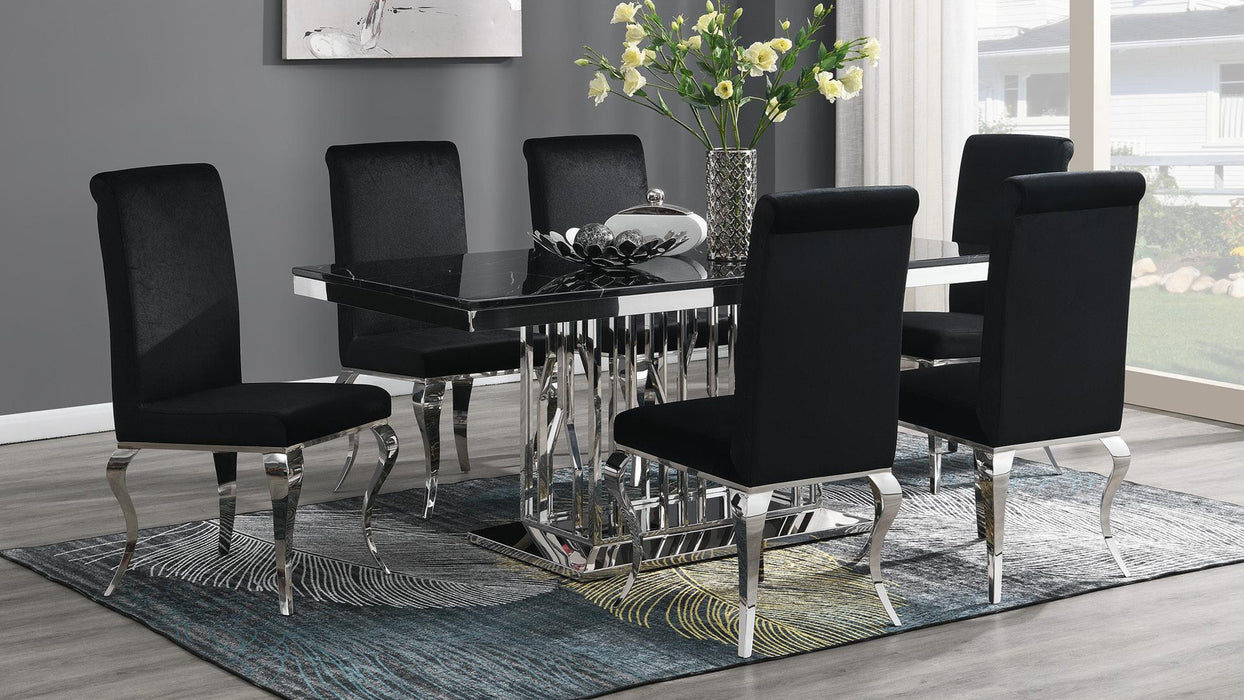 Cameron RECTANGULAR DINING TABLE - G-081-BK