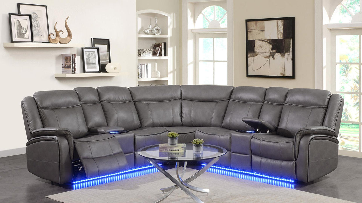 Henry SECTIONAL - U36-GRY