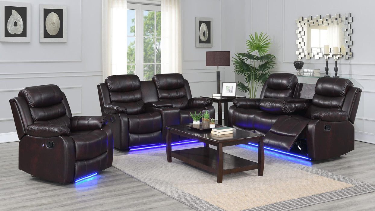 Alyssa MOTION LED LOVESEAT - U155-L