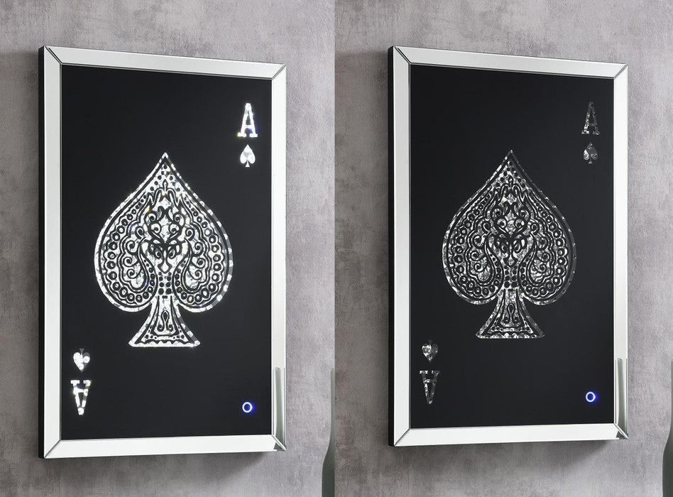 Greyson LED WALL ART (SPADE) - A2030