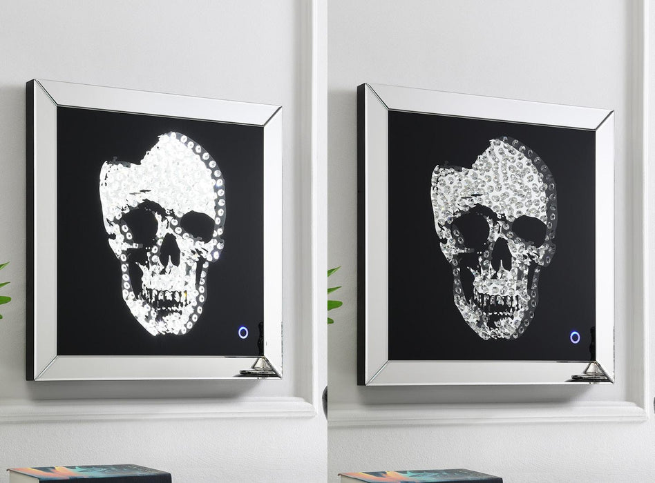 Holden LED WALL ART (SKULL) - A2035