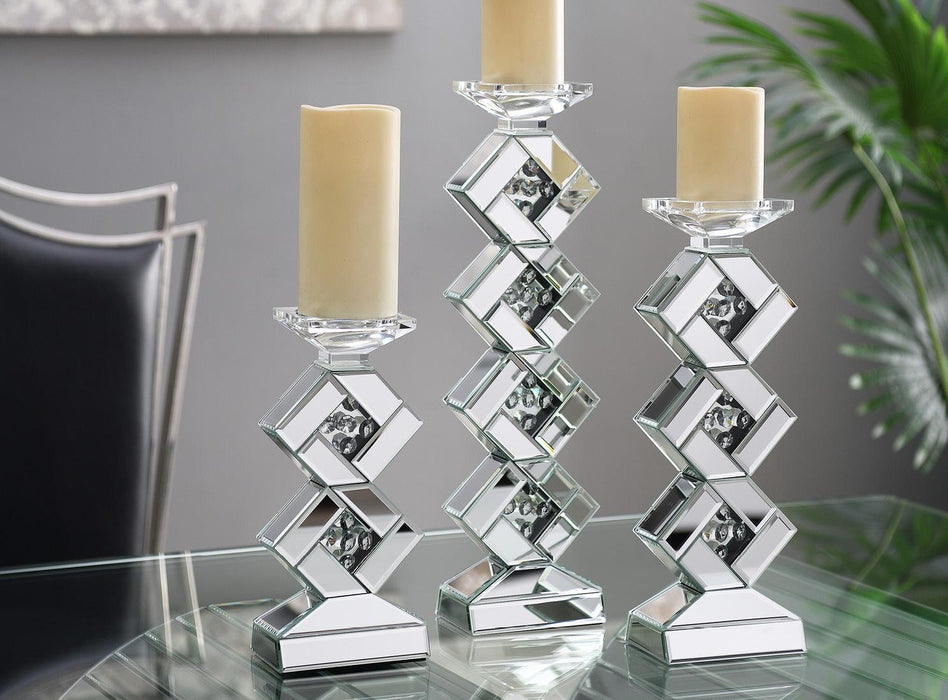 Gideon 3 PIECE CANDLE HOLDER - A4050-3PC