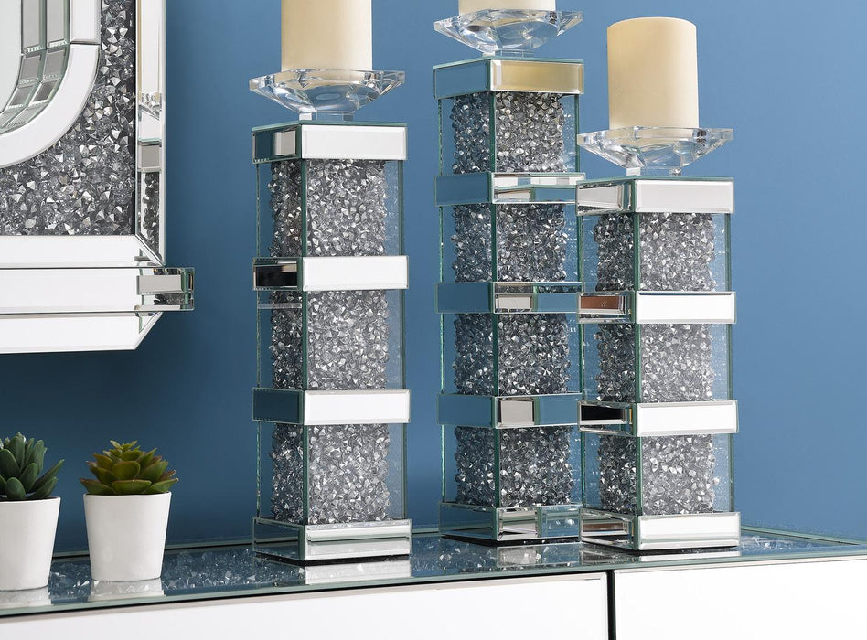 Yvette 3 PIECE CANDLE HOLDER - A4060-3PC