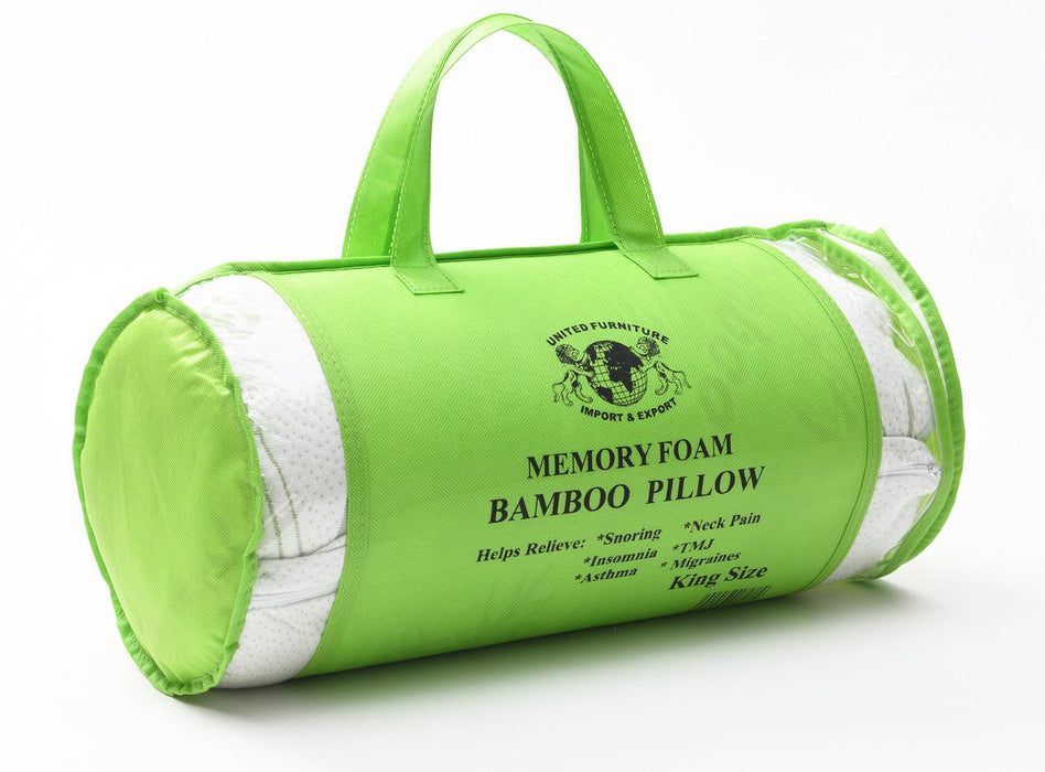Axlene KING SHREDDED BAMBOO MEMORY FOAM PILLOW - A5000