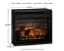 Entertainment Accessories Electric Infrared Fireplace Insert - Furniture Citi (Multi Location - MI)