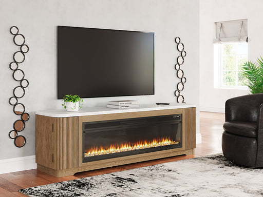 Camdill 80" TV Stand with Electric Fireplace - Furniture Citi (Multi Location - MI)