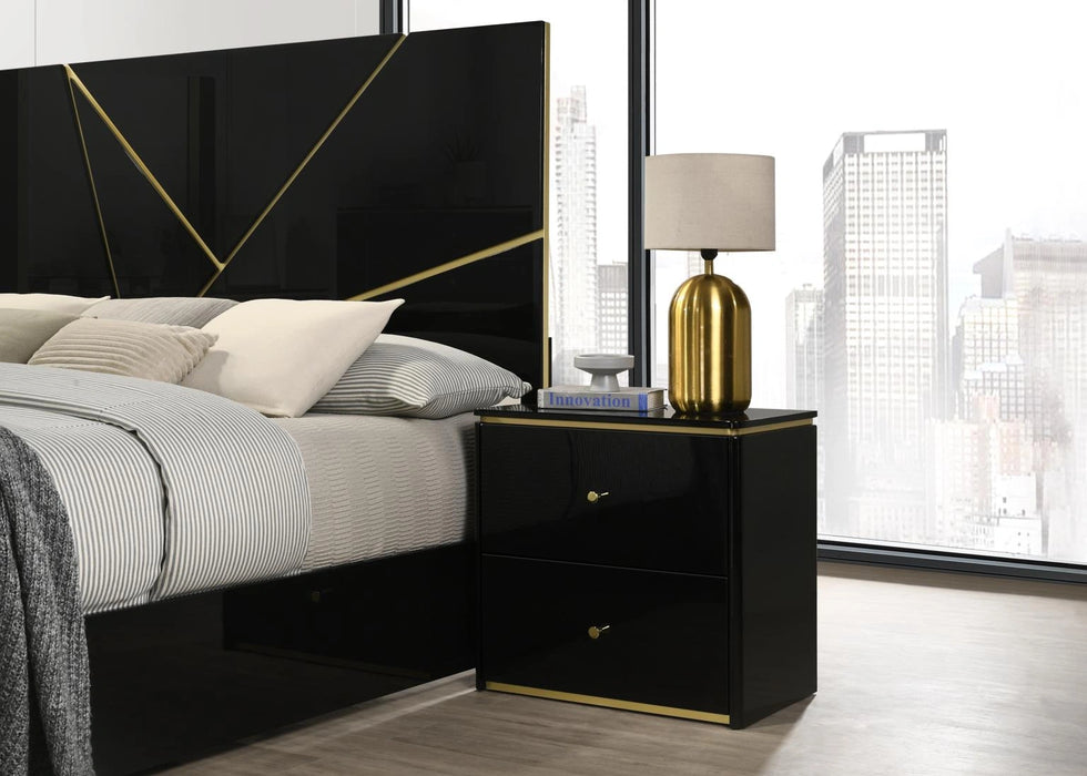 King Bed Frame - Dresser - Mirror - Chest - Nightstand