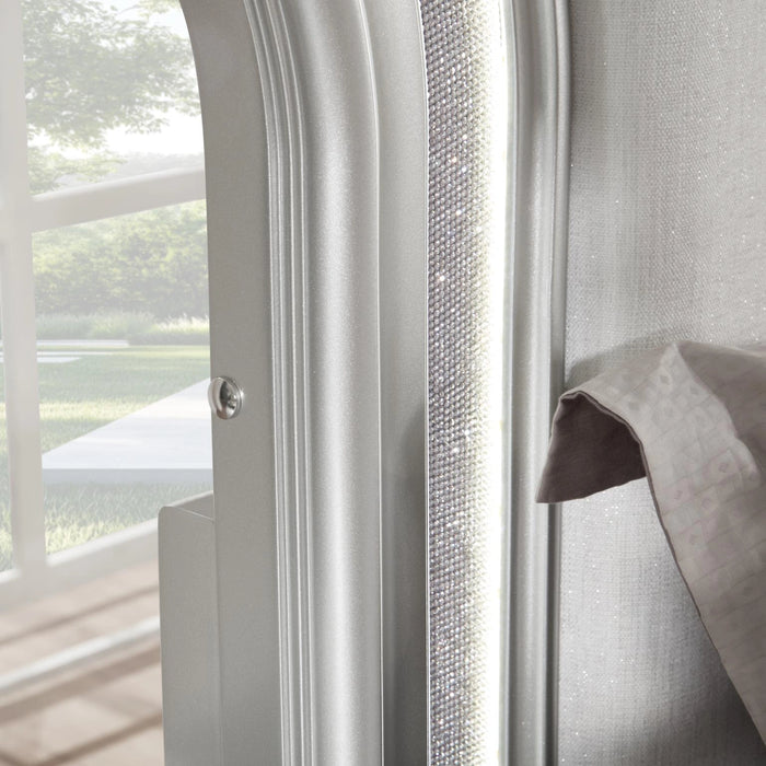 Silver Queen Bed