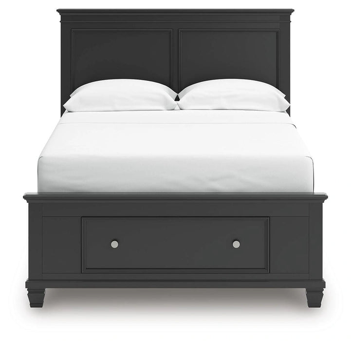 Lanolee Panel Storage Bed