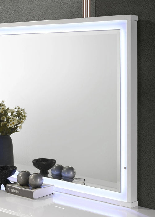 White Led Mirror